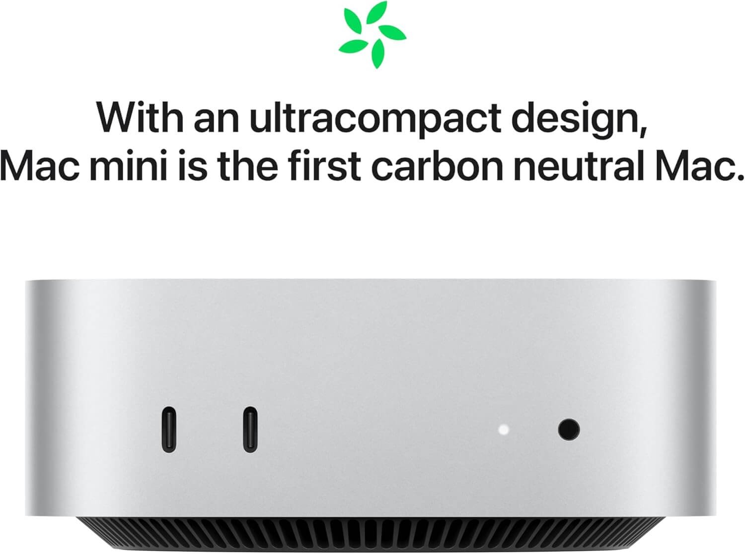 Apple 2024 Mac mini Desktop Computer with M4 chip with 10‑core CPU and 10‑core GPU: Built for Apple Intelligence, 16GB Unified Memory, 256GB SSD Storage, Gigabit Ethernet. Works with iPhone/iPad
