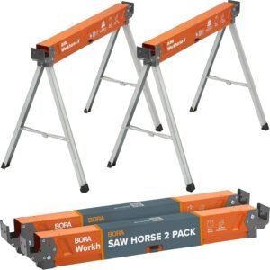 BORA Workhorse X heavy-duty sawhorses