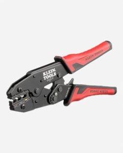 Klein Tools 3005CR ratcheting insulated terminal crimper
